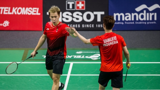 Singkirkan Chinese Taipei, pasangan Kevin/Marcus hadapi Fajar/Rian di final