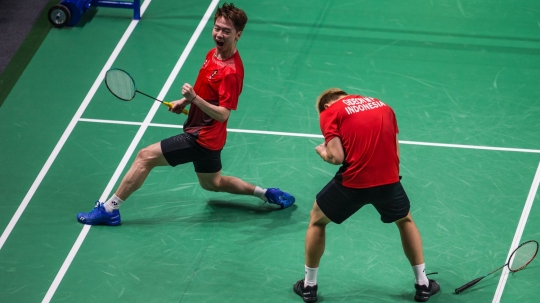 Singkirkan Chinese Taipei, pasangan Kevin/Marcus hadapi Fajar/Rian di final