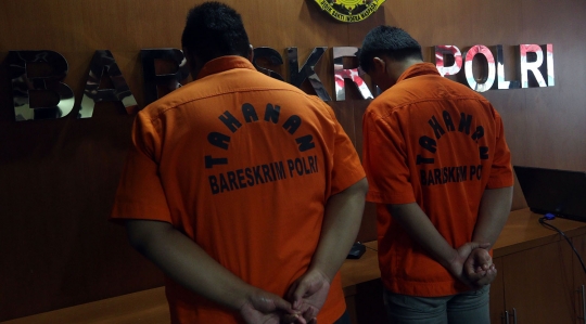 Polisi rilis tersangka dan barang bukti pencurian data nasabah