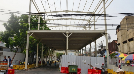 Pembangunan Skybridge Tanah Abang rampung Oktober 2018