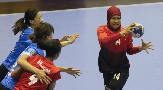 Hadapi Hong Kong, bola tangan putri Indonesia gagal kuasai permainan