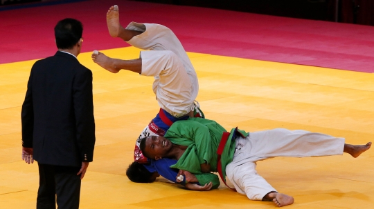 Empat atlet Kurash Indonesia tumbang