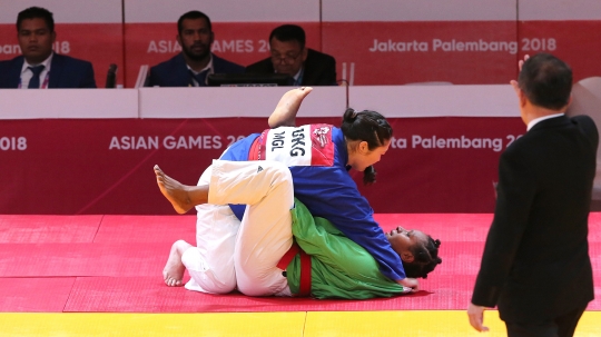 Empat atlet Kurash Indonesia tumbang