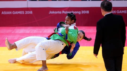 Empat atlet Kurash Indonesia tumbang