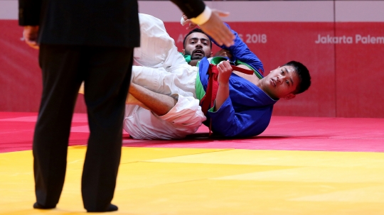 Empat atlet Kurash Indonesia tumbang