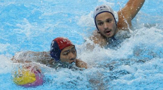 Tim polo air putra Indonesia takluk oleh Kazakhstan di perempat final Asian Games