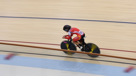 Pebalap sepeda putri Ayustina gagal raih medali perunggu Asian Games 2018