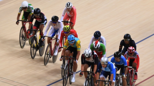 Elimination race 4.000 meter, pebalap sepeda putra Indonesia raih peringkat 6