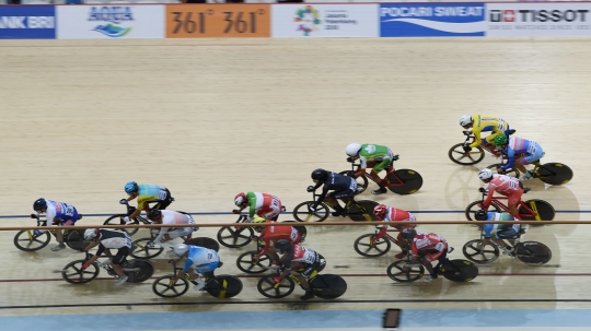 Elimination race 4.000 meter, pebalap sepeda putra Indonesia raih peringkat 6