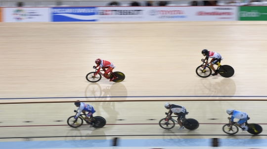 Elimination race 4.000 meter, pebalap sepeda putra Indonesia raih peringkat 6