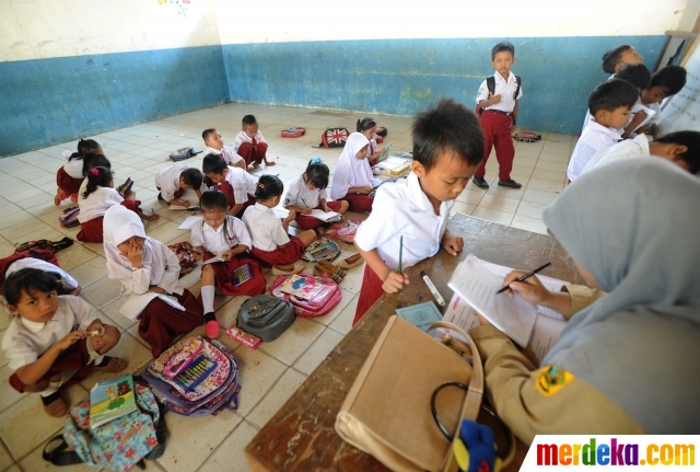 Foto Miris murid SD di Bogor ini sudah 3 tahun lebih 