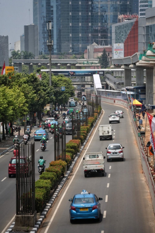 Kawasan ganjil genap Jakarta akan jadi jalan berbayar