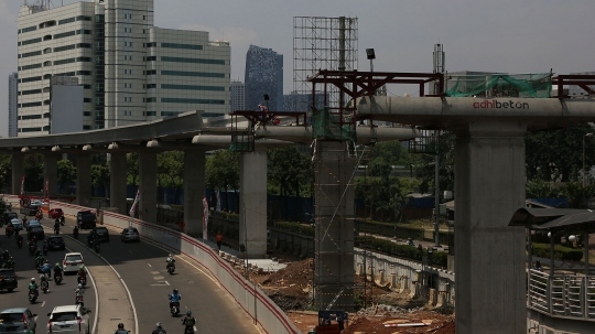 Dampak kenaikan USD pengaruhi proyek LRT Jakarta