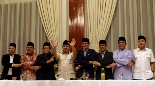 Prabowo-Sandiaga kritisi pemerintah terkait merosotnya Rupiah