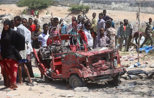 Bom mobil serang kantor pemerintahan di Somalia, 6 orang tewas