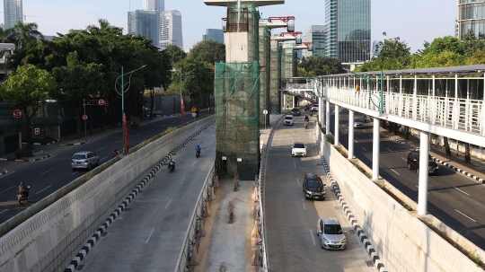 Kelengangan lalu lintas Ibukota selama libur Tahun Baru Islam 2018