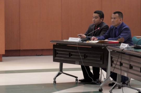 Sidang Majelis Kehormatan Hakim terkait kasus suap JWL