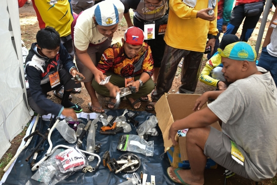 Keseruan gowes bareng dari Monas ke Gunung Salak