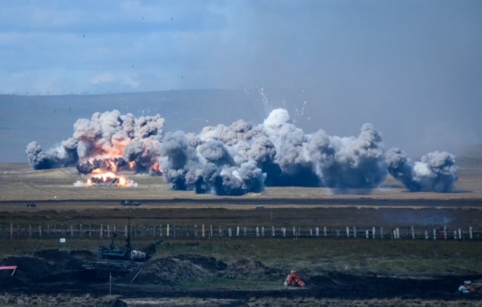 Rusia dan China adakan latihan militer terbesar sejak runtuhnya Uni Soviet