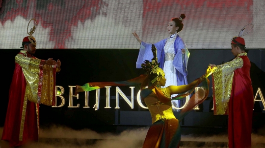 Serunya pentas Beijing Opera yang tampilkan budaya Tiongkok dan Indonesia