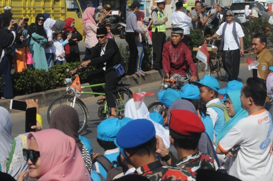 Pawai sambut MTQ ke-9 tingkat Kota Tangerang Selatan