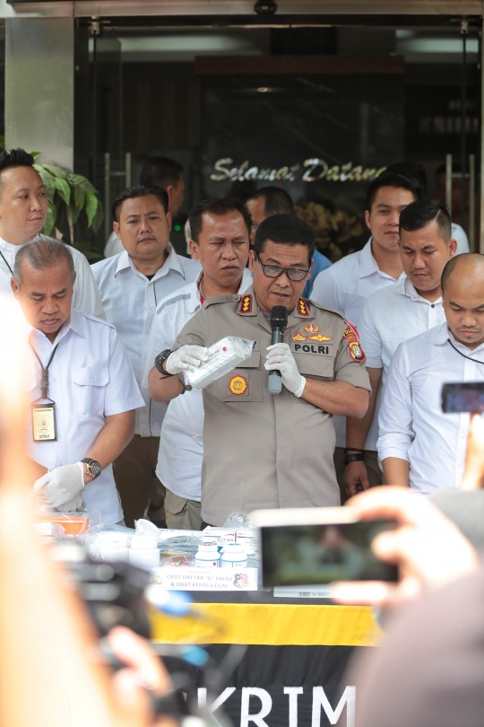 Polda Metro Jaya bongkar peredaran obat palsu di Jabodetabek