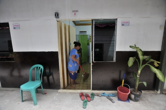 Denyut kehidupan di Shelter Kampung Kunir