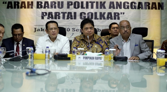 Arah baru politik anggaran Partai Golkar