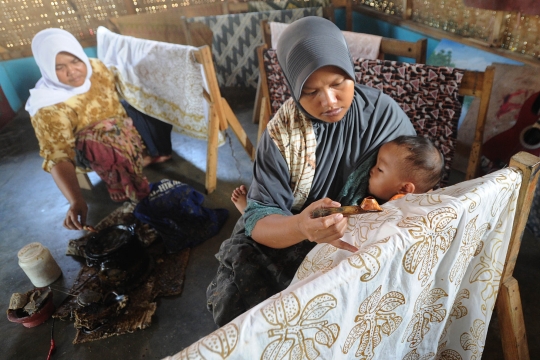 Geliat kampung batik Ciletuh