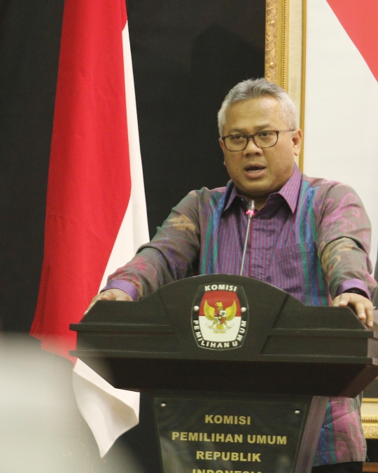 Bambang Brodjonegoro dan Ketua KPU Arief Budiman sampaikan RPJMN 2020-2025