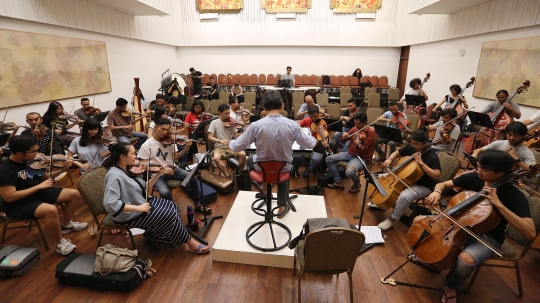 The Resonanz Music Studio gelar latihan jelang konser bertajuk Sabda Semesta