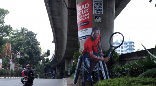 Sosialisasi Asian Para Games 2018 tampilkan poster atlet inspirasi