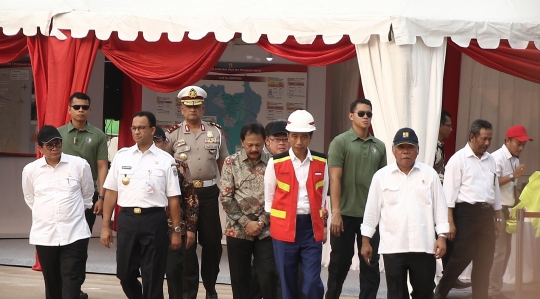 Presiden Jokowi resmikan Tol Depok-Antasari seksi 1