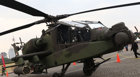 Melihat lebih dekat garangnya Apache AH 64E milik TNI