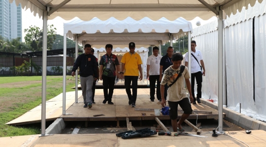 Mensos Agus Gumiwang cek kesiapan venue Asian Para Games 2018