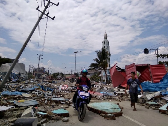 Kerusakan parah usai gempa dan tsunami meluluhlantakkan Palu
