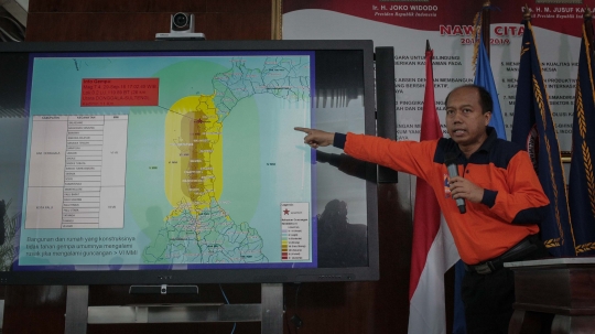 BNPB beri penjelasan dampak gempa dan tsunami di Donggala-Palu