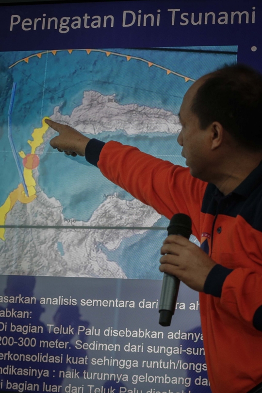 BNPB beri penjelasan dampak gempa dan tsunami di Donggala-Palu