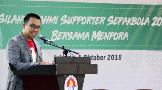 Silaturahmi Suporter Indonesia 2018 bersama Menpora