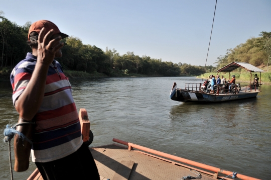 Perahu eretan Sungai Brantas riwayatmu kini