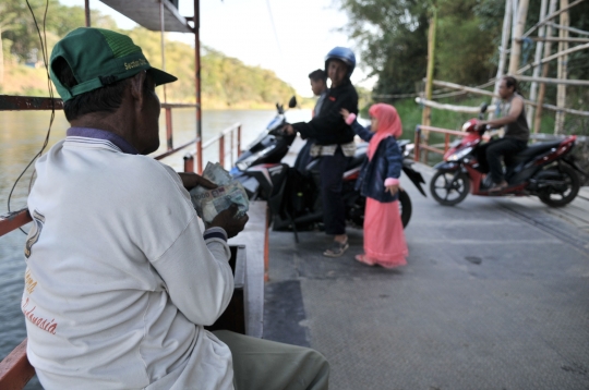 Perahu eretan Sungai Brantas riwayatmu kini