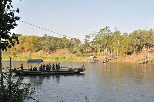 Perahu eretan Sungai Brantas riwayatmu kini