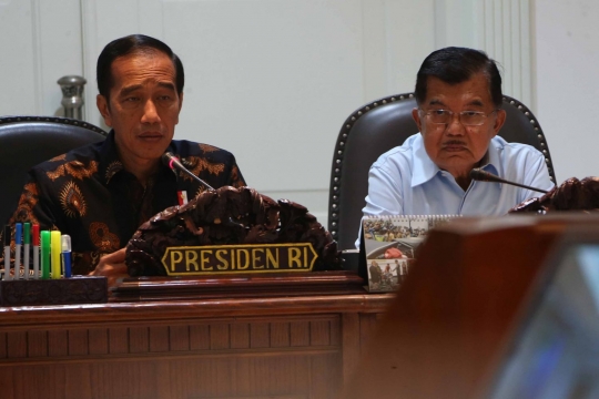 Jokowi gelar rapat terbatas bahas penanggulangan bencana Palu