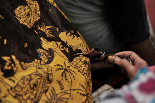 Industri pembuatan batik di tanah Betawi