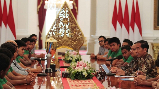 Presiden Jokowi apresiasi perjuangan Timnas U-16