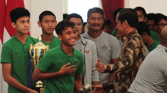 Presiden Jokowi apresiasi perjuangan Timnas U-16