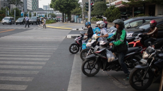 Uji coba tilang elektronik, pengendara masih banyak yang melanggar