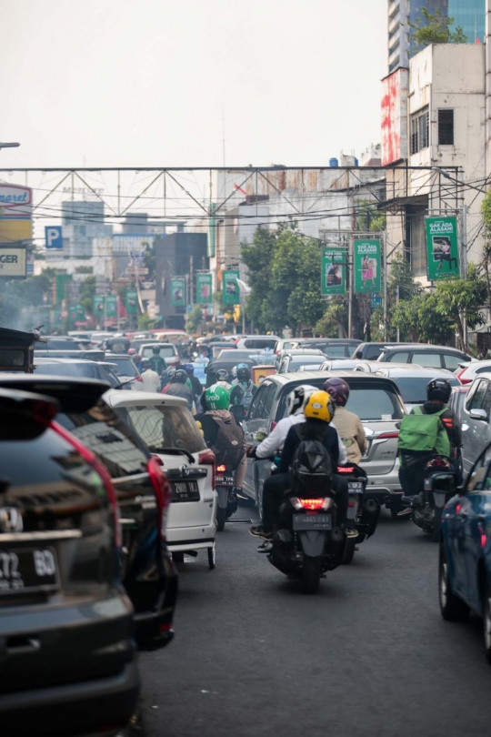 Urai kemacetan, Jalan KH Wahid Hasyim dan H Agus Salim akan satu arah