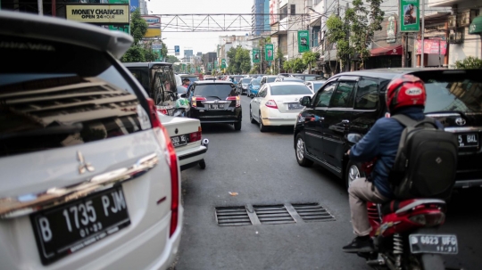 Urai kemacetan, Jalan KH Wahid Hasyim dan H Agus Salim akan satu arah