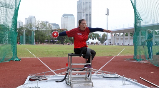 Atlet Asian Para Games 2018 mulai berlatih di Stadion Madya